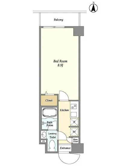 アルファコート下赤塚 602