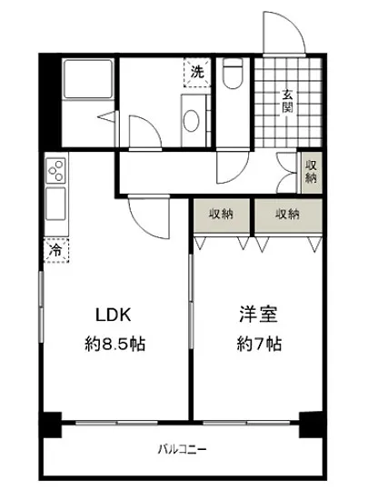 メゾン・ド・ヴィレ赤坂 401