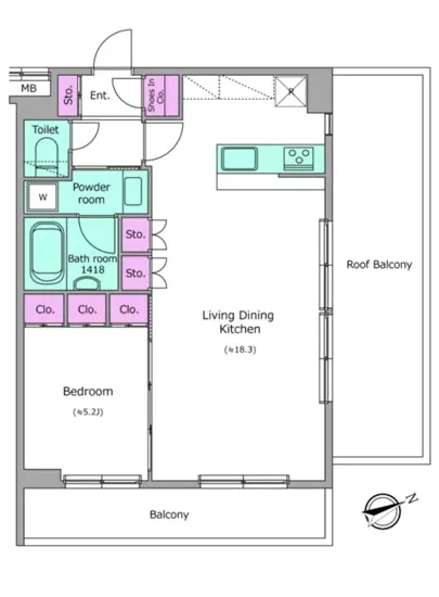 ラクラス四谷 403