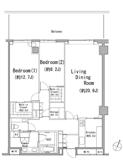 二番町パークフォレスト 1004
