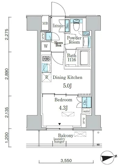 ミリアレジデンス両国 1004
