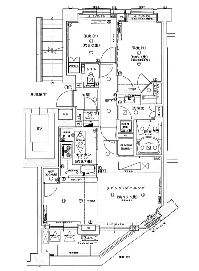 ブリリア目黒東山 2F