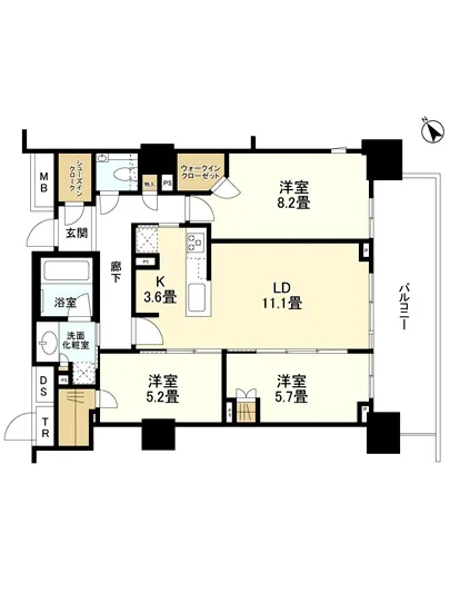 プラウドタワー東池袋 17F