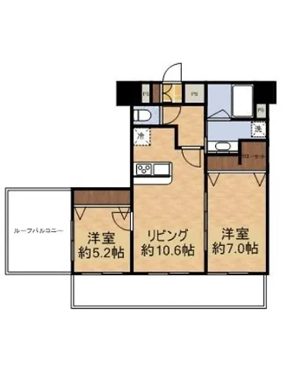 ヴィーダ・スカイコート品川 1203