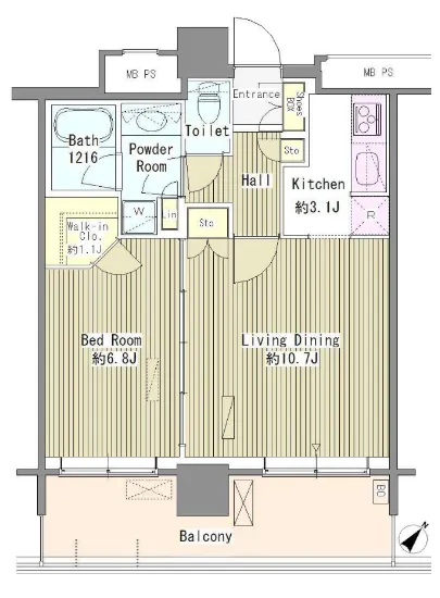 ユニゾンタワー 2304