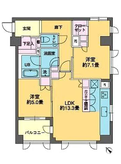 カスタリア若林公園 306
