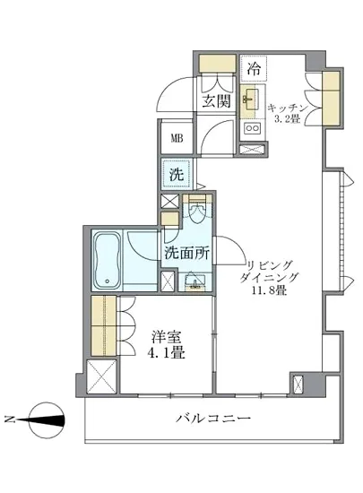 ブリリアイスト北沢 201
