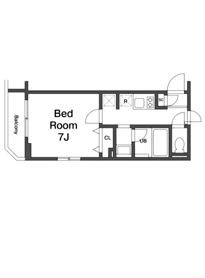 エヌフラット中目黒 204