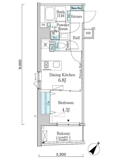 リビオメゾン日本橋浜町 403