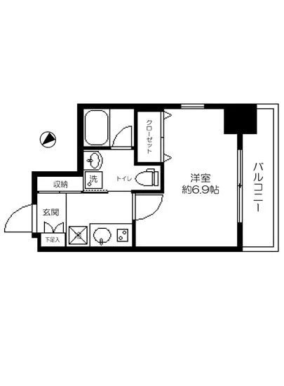 バレーヌ新川 702
