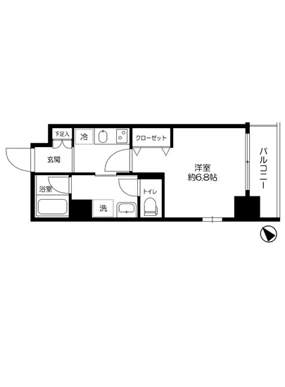 バレーヌ新川 703