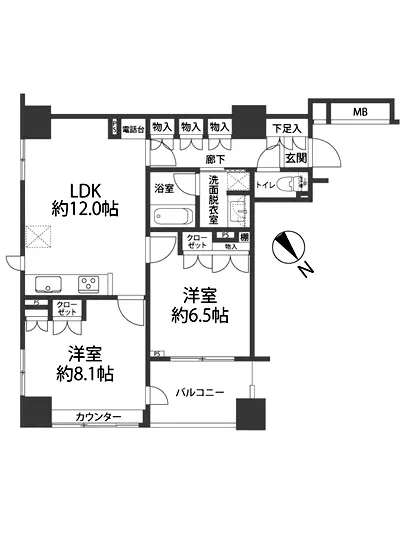 ファミールアクアージュ 11F
