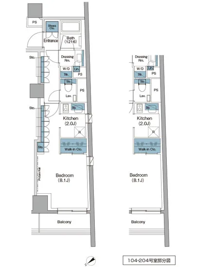 ザ・パークハビオ小石川 404