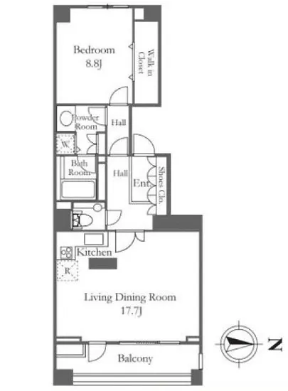 パークハウス麻布霞町 5F