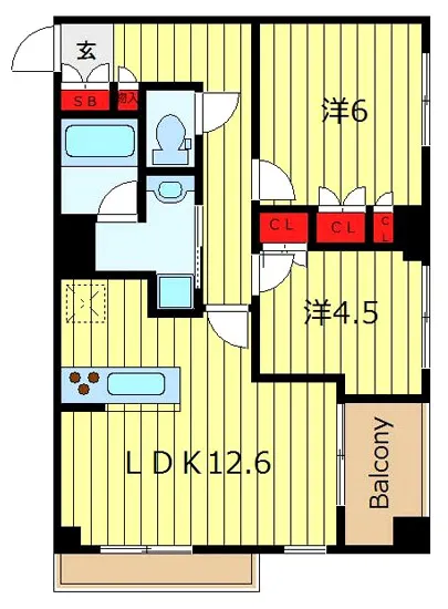 フレンシア田端道灌山 403