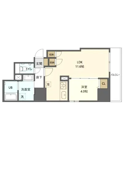 オークレジデンス亀沢 602