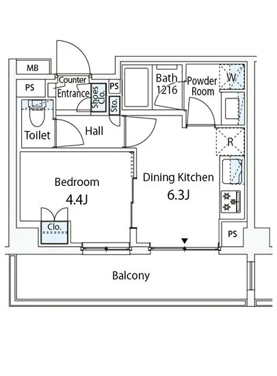 サンウッド神楽坂 207