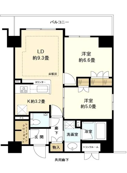 プラネスーペリア文京千石 3F