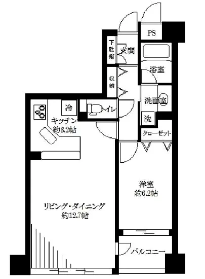 エルフコート日本橋浜町 6F
