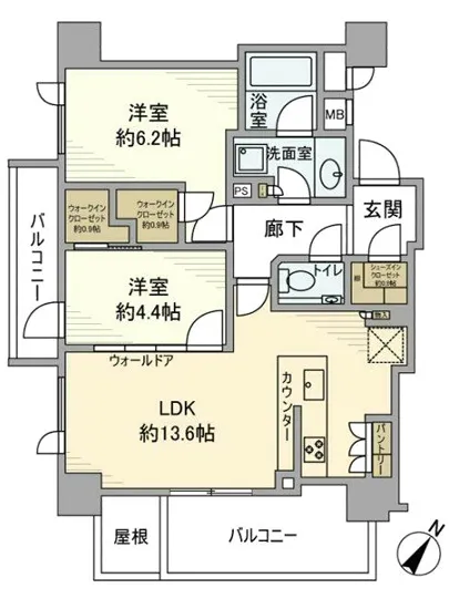 ザ・パークハウス目黒本町 3F
