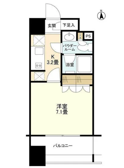 パークリュクス白金mono 2F