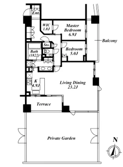 パークコート御殿山ジ・エスト 1F