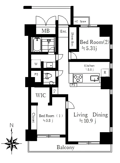 マートルコート恵比寿2000 10F