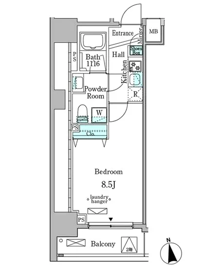ミリアレジデンス新宿御苑 202