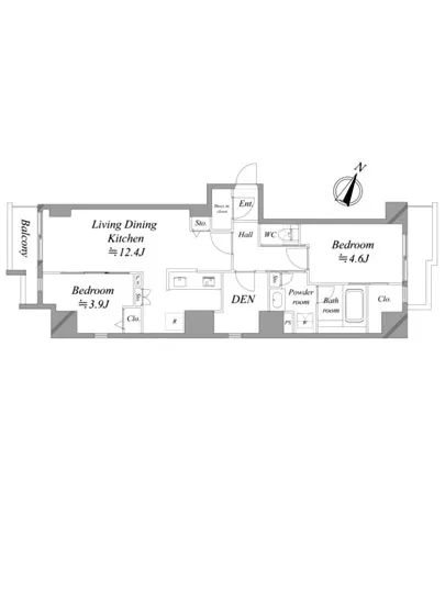 レジディア板橋本町プレイス 1402