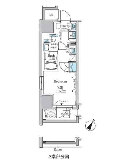 ラテスト白金台 801