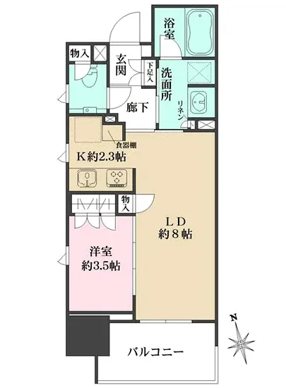 グランスイート四谷二丁目レジデンス 801