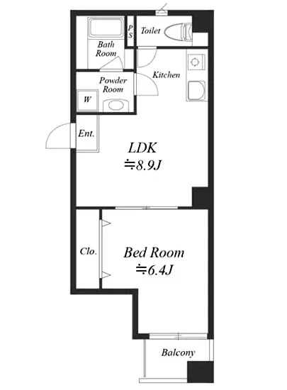 ソラシアレジデンス北上野 401