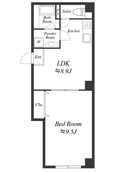 ソラシアレジデンス北上野 201