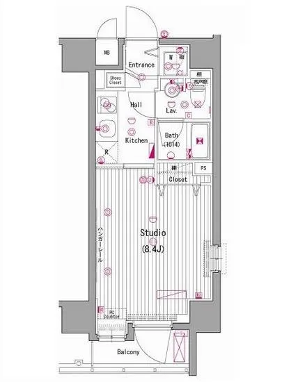 ガーラ三田慶大前 4F