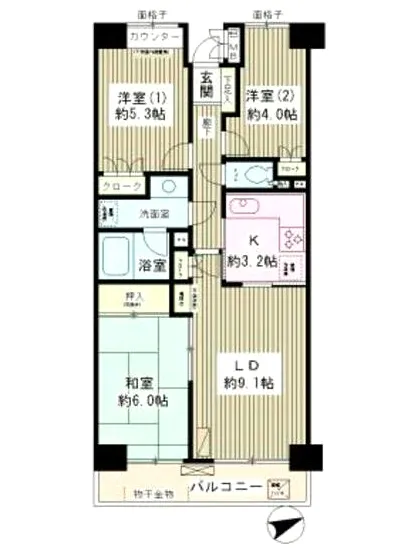 高田馬場パークホームズ 213