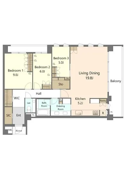 ウェリス麻布狸穴 3F