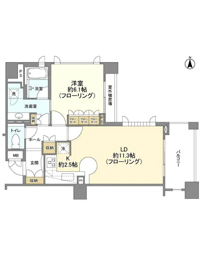 セントラルレジデンス番町シティタワー 804