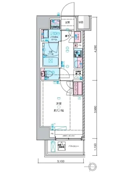ジェノヴィア本所吾妻橋スカイガーデン 401