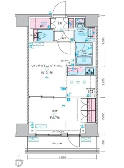 ジェノヴィア本所吾妻橋スカイガーデン 509
