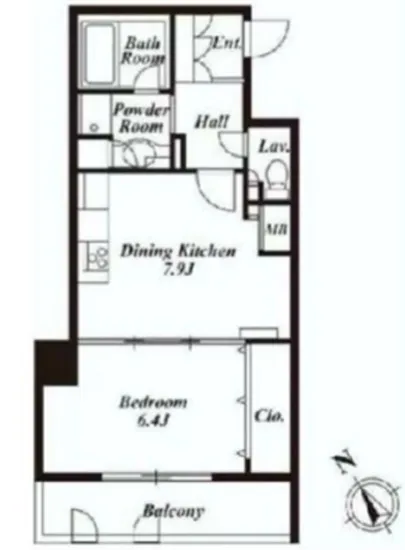 リエール若松町 205