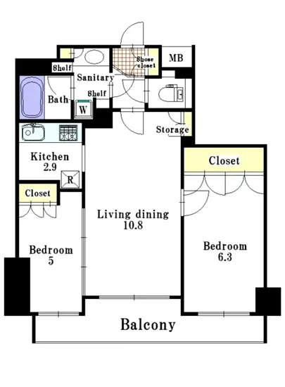 カルムインフォアームズ東京コア 803