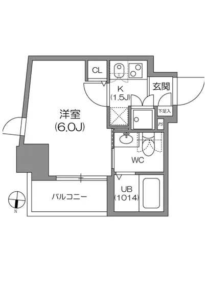 アジールコート中野坂上 205
