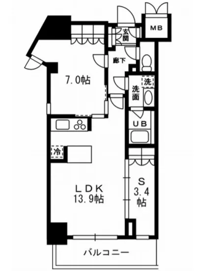 レジディア杉並方南町 513