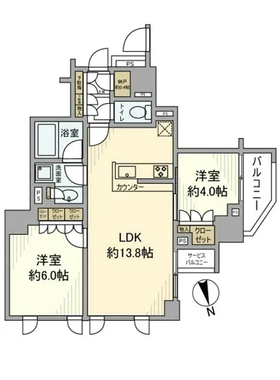クレヴィア文京関口 2F