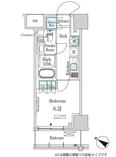 パークアクシス赤羽南 1206