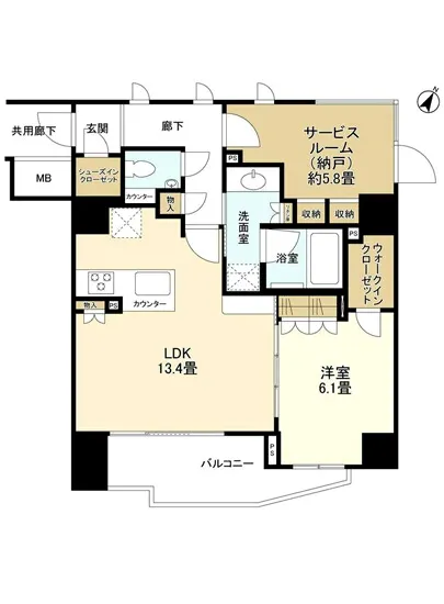クレイス月島キャナルフロント 2F