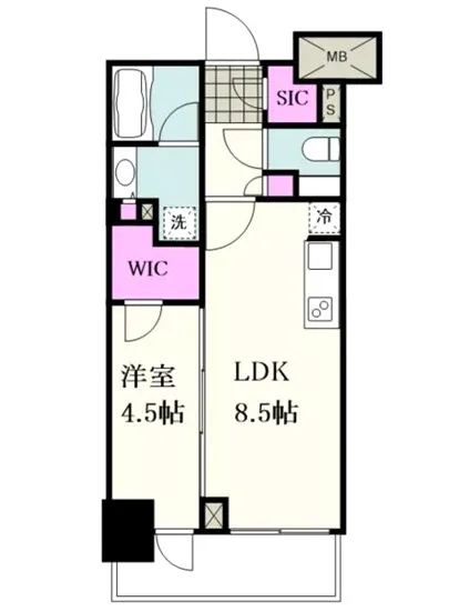 ライオンズミレス新中野 1001