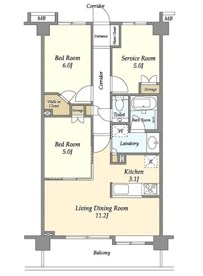 センチュリー尾山台ルミナス 407