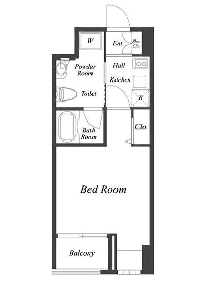 ニューシティアパートメンツ新川2 404