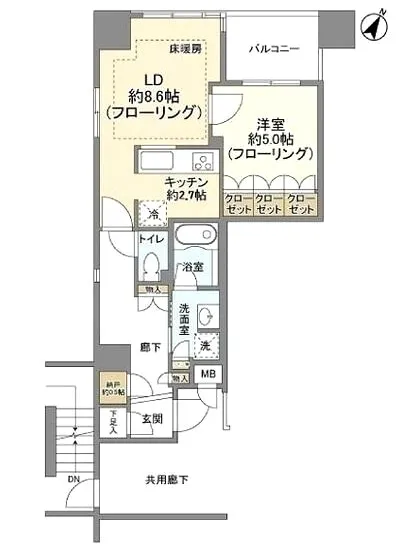 ルネ神楽坂 1505